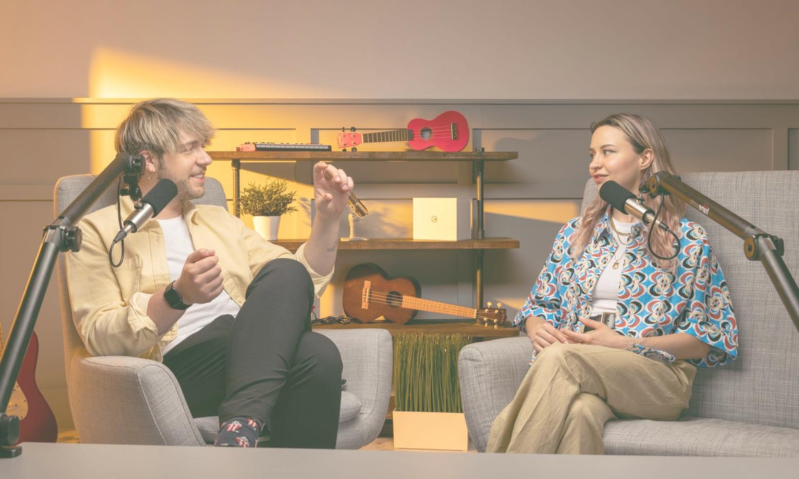 Journalism student preparing materials at workspace