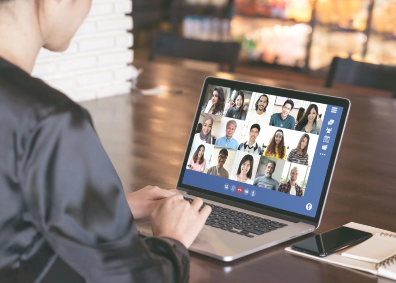 Journalism workspace with notes and research materials